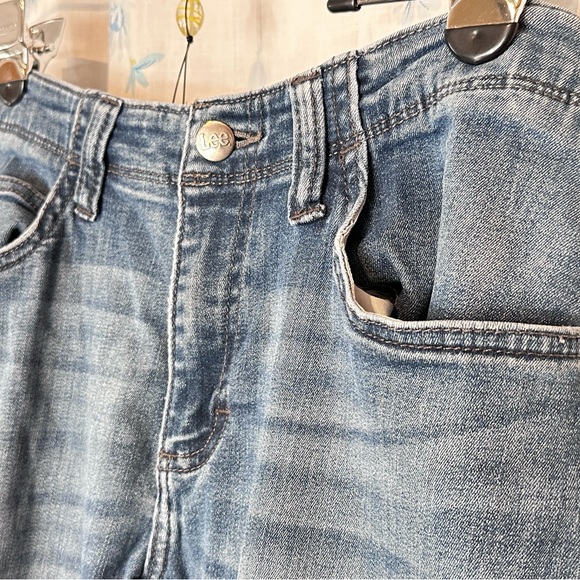 LEE Extreme Comfort Womens Jeans 28x28 - Performance Adjust Waist Stretch -BLUE - Picture 3 of 12